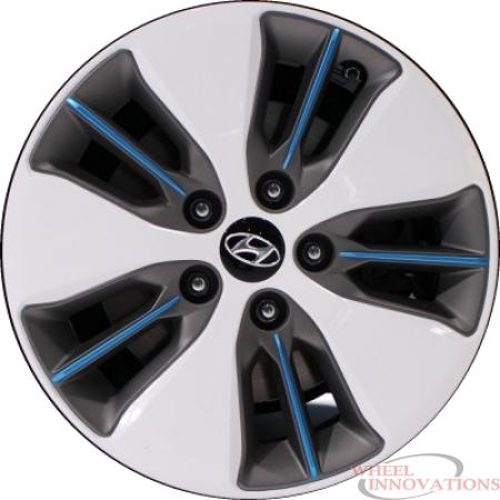 Hyundai Ioniq Wheel Silver Painted