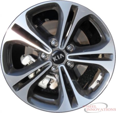 KIA Forte Wheel Charcoal Machined – WA74678U | Wheel Innovations