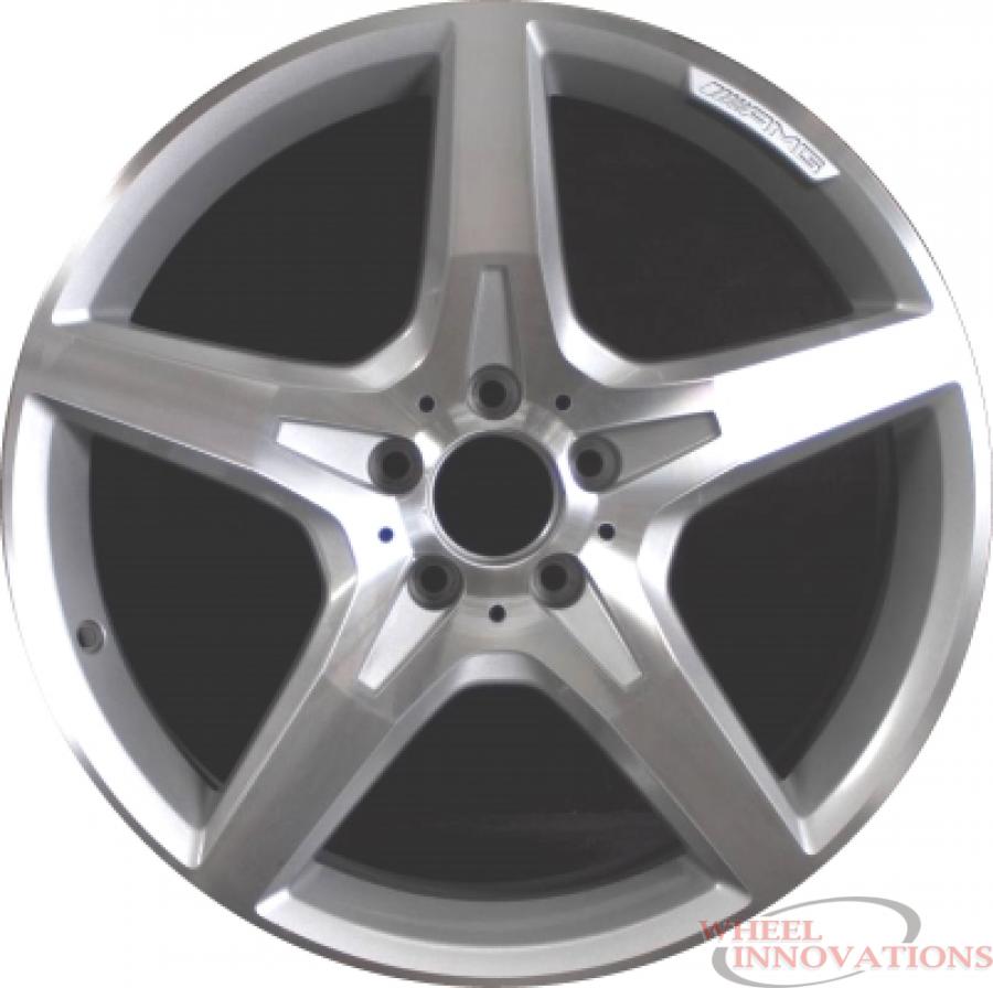 Mercedes-Benz SL400, SL550 Wheel Silver Machined – WA85284 | Wheel ...