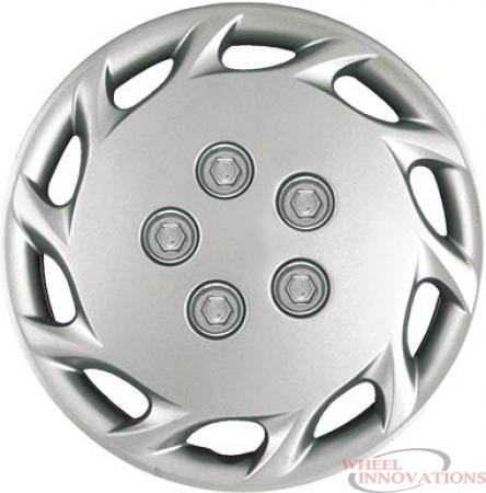 Inch Aftermarket Silver Hubcaps/Wheel Covers Set