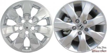 Honda Accord Chrome Wheel Skins (Hubcaps/Wheelcovers) 17 Inch Set